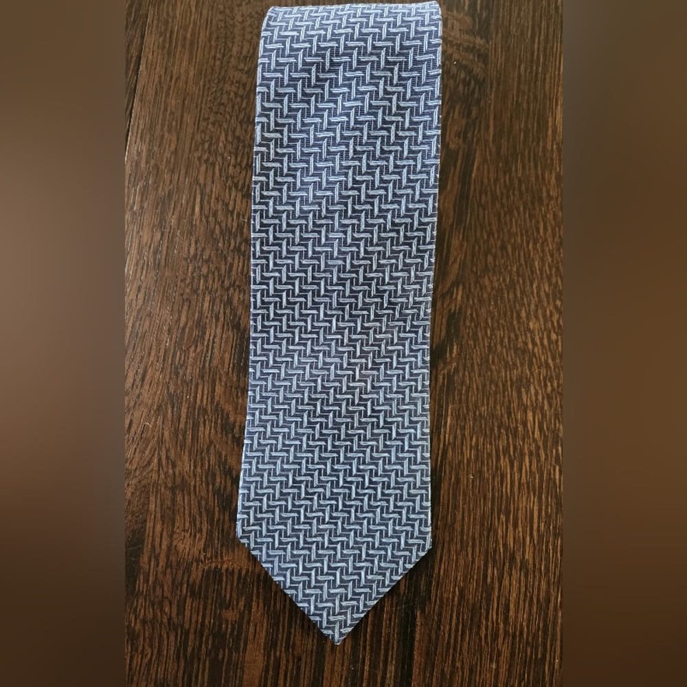 Lauren Ralph Lauren Vintage 👔  Blue Silk Necktie EUC $26